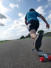 100km na longboardu